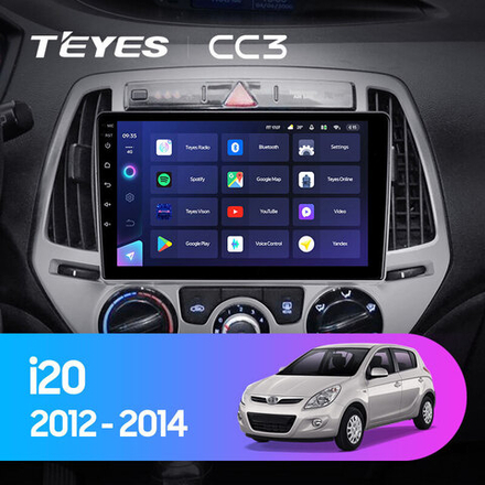 Teyes CC3 9" для Hyundai i20 2012-2014