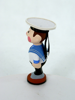 Кукла-потешка сувенирная фарфоровая. Морячок.