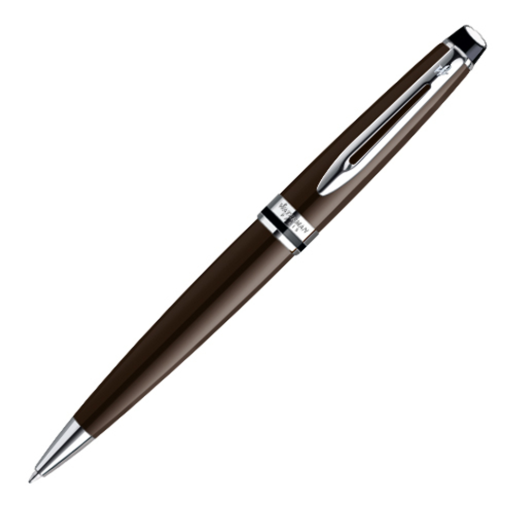 Шариковая ручка Waterman Expert Deep Brown CT S0952280 цвет темно-коричневый в подарочной упаковке