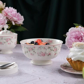 Салатник d=14 cм,фарфор "NOBLE" серия "Retro Ritz-La Vie En Rose"