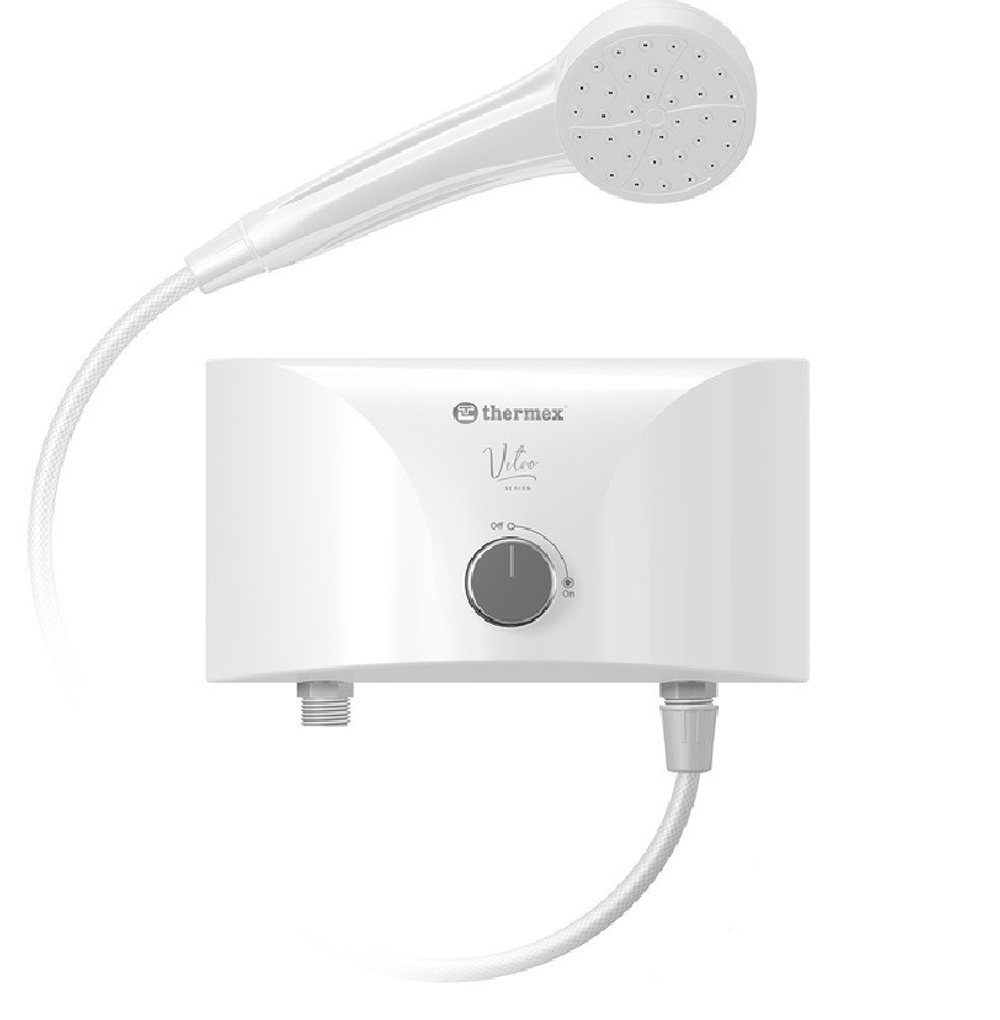 Водонагреватель электрический проточный Thermex Vetro 6500 shower ЭдЭБ04864
