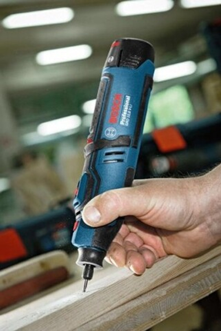 Шлифмашина прямая аккумуляторная BOSCH GRO 12V-35 LI 06019C5001 Кейс L-Boxx