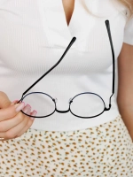 Очки для компьютера имиджевые защитные прозрачные нулевки