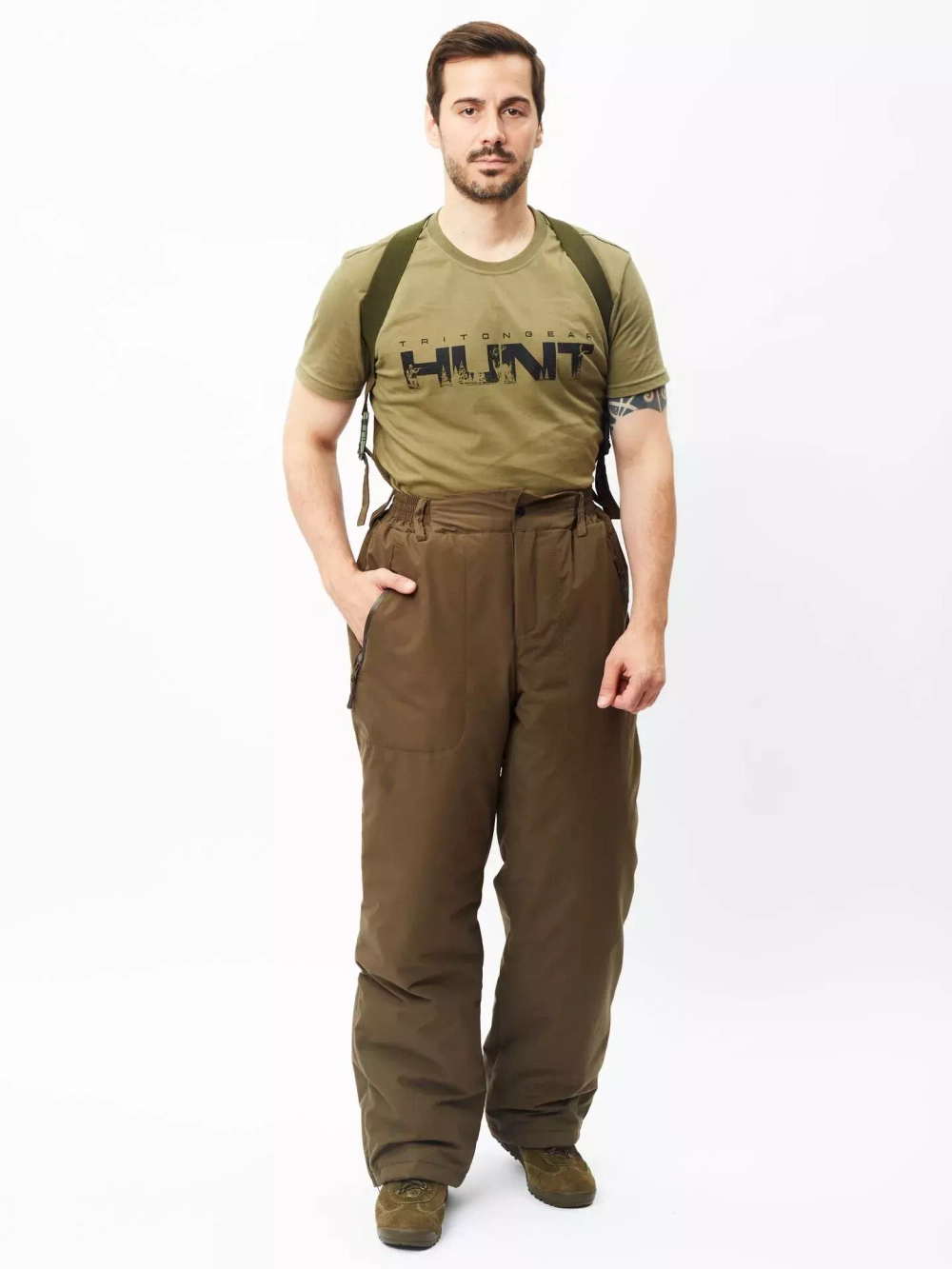 Зимний мужской костюм Onerus "Тактика -15" (Канада) Коричневый