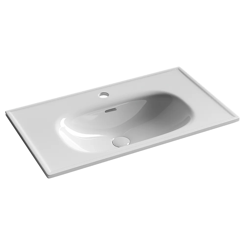 Тумба с раковиной Sancos CODE CD80GB/CN13002 80 серо - бежевый