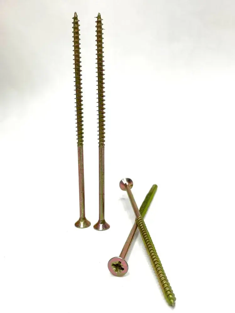 Саморез жёлтый универсальный 5х120 100 шт.