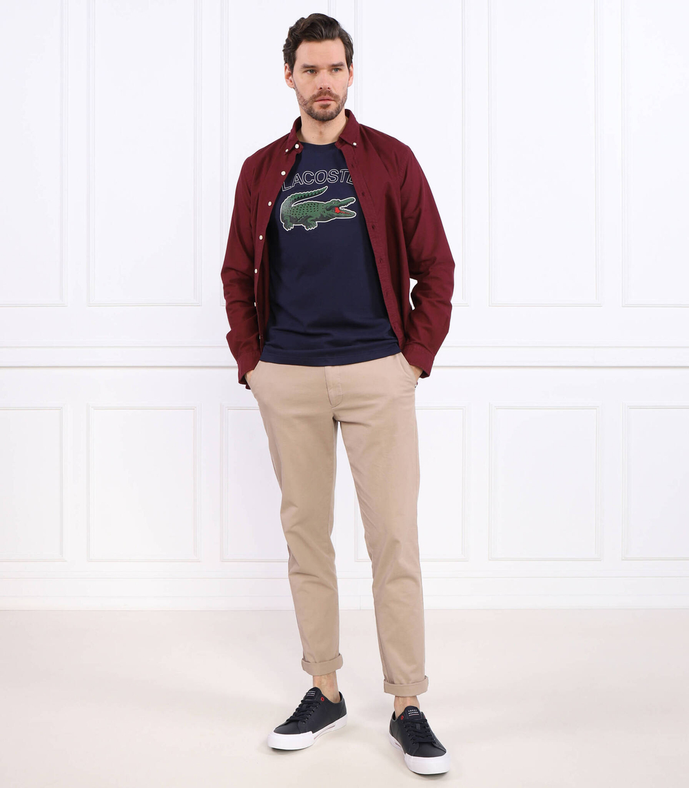 футболка Lacoste - темно-синий(TH9299)