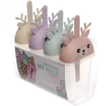 Форма для приготовления мороженого «Олененок» 4шт