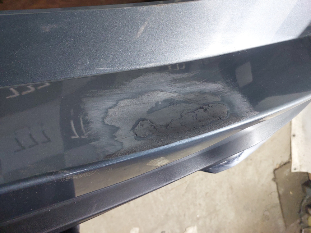 Бампер задний в сборе Geely Okavango 23-нв Б/У Оригинал 8893073933