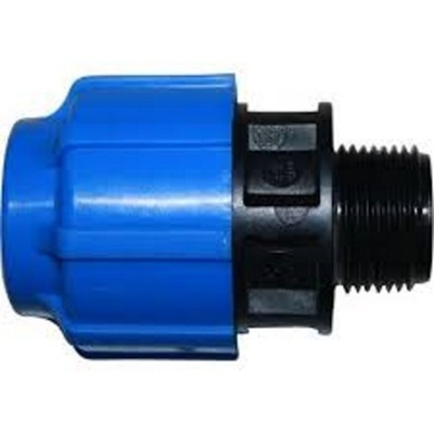 ПНД Муфта переходная с нар. резьбой 32х3/4 Полиэтилен Политэк