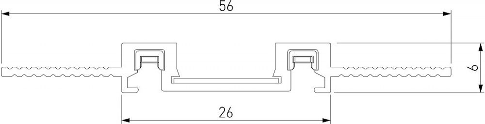 Трек встраиваемый Elektrostandard Flat Magnetic a063727