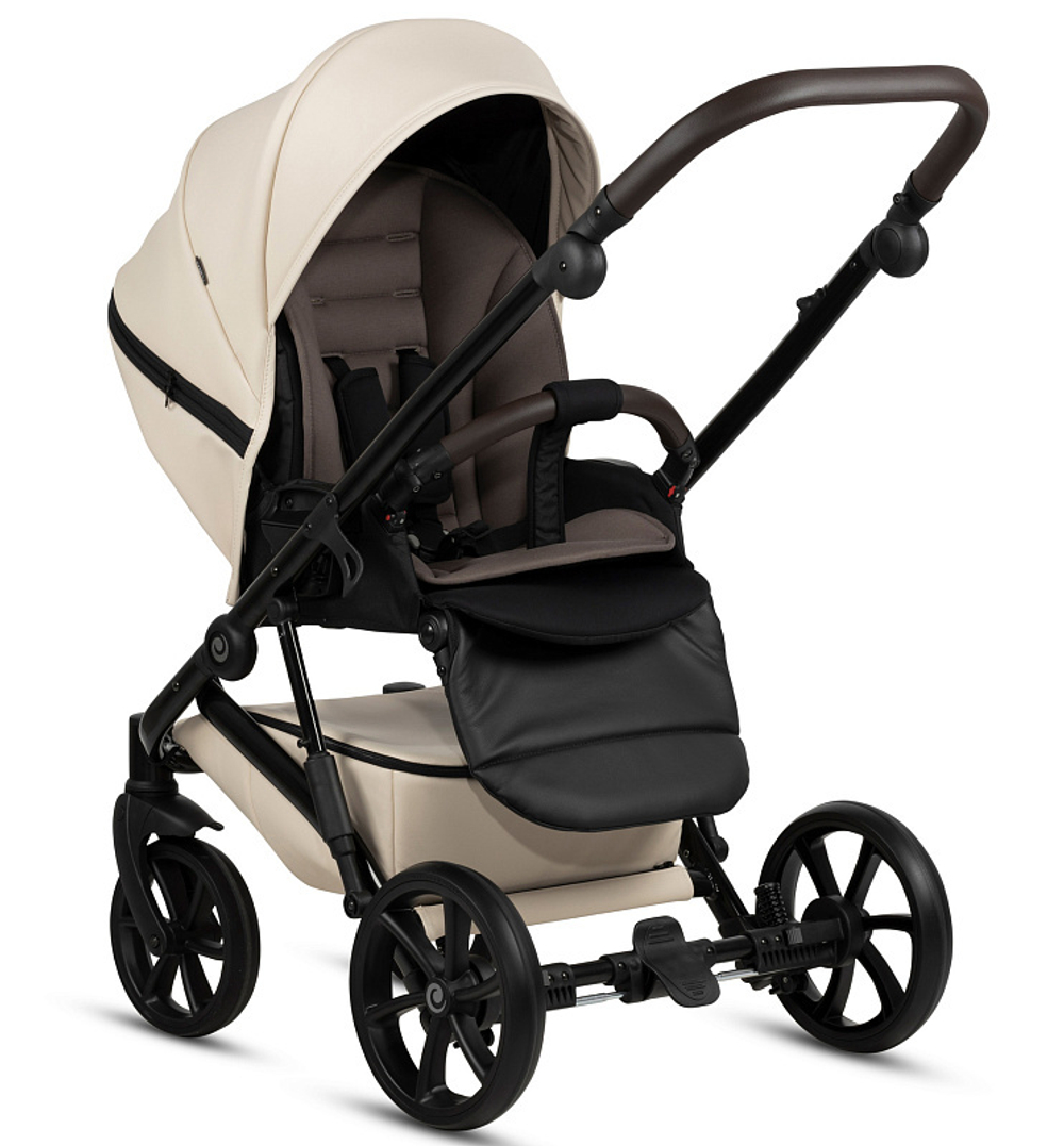 Детская коляска Tutis Viva 5 Plus Leather 2024 2 в 1 1452086 Vanilla