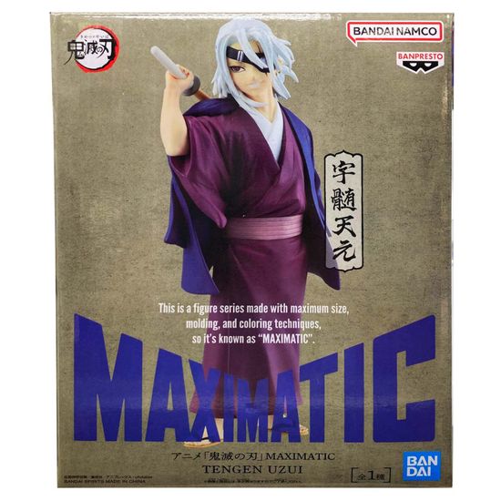 Фигурка Banpresto Demon Slayer Tengen Uzui Maximatic / Фигурка по мотивам аниме "Истребитель демонов", Тенген Узуй