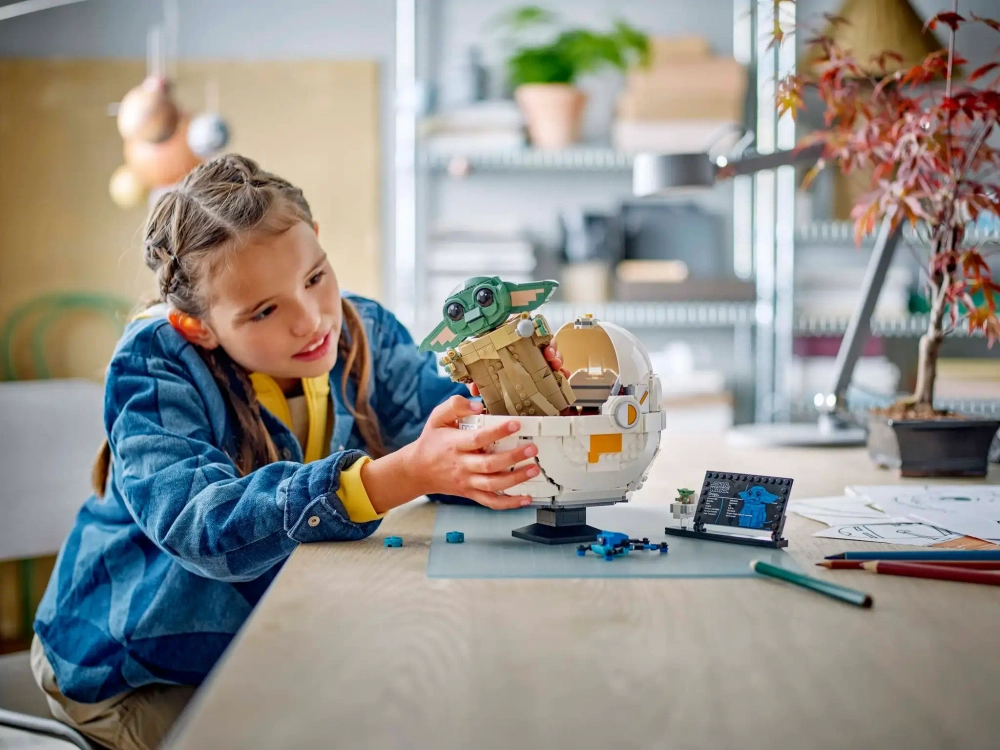 Конструктор LEGO Star Wars 75403 Грогу в летающей люльке