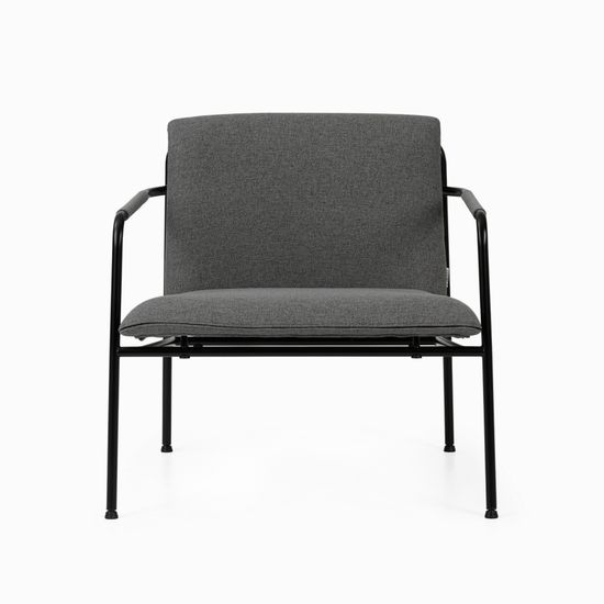 Кресло Dag цвет черный/серый