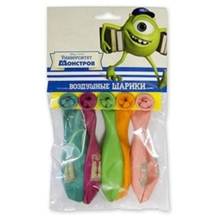 Набор шаров (12"/30 см) Disney Монстры 5 шт.