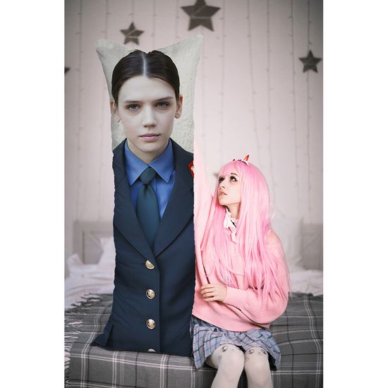 Дакимакура Андрей Пальто и Ирина Слово Пацана арт. 1142