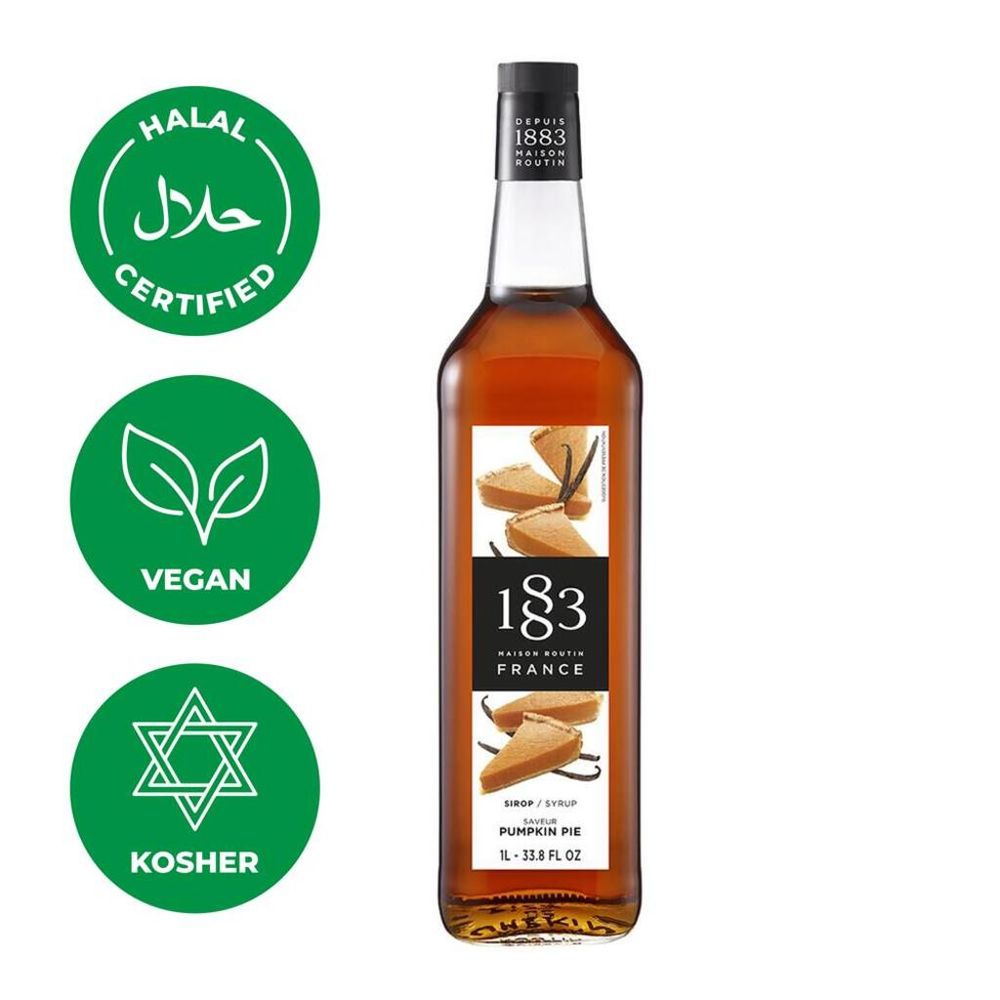 Сироп Тыквенный пирог 1л 1883 Maison Routin
