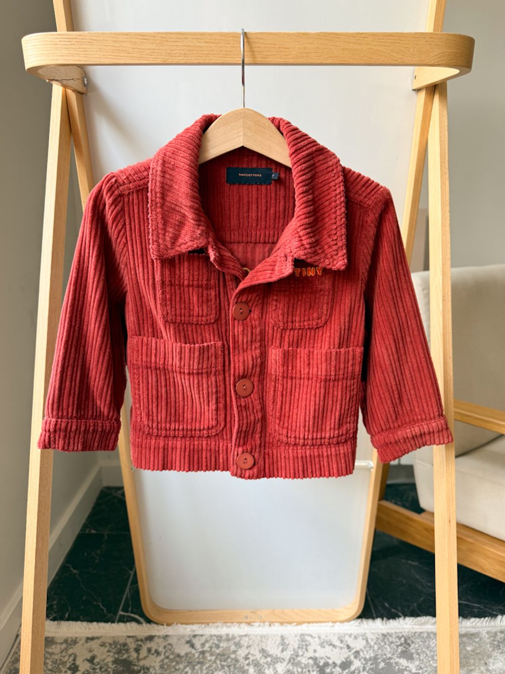 Вельветовый жакет Tinycottons, 92