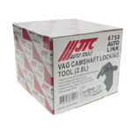 JTC-6750 - Фиксатор распредвала (VW AUDI (97-06) 2.8) JTC - 
Для установки/демонтажа втулок задней оси.
Применение: VAG, VAN 2.8 L 97-06.
Коды двигателя: AGK, АТА, AUH, BCQ.
Оригинальный номер VM: 3445.
Оригинальный номер: 3445.