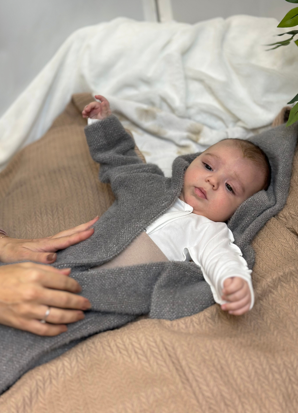 Комбинезон Альпака Серый