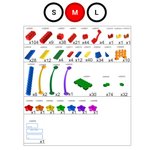 Набор GigaBloks 10: Домик на платформе