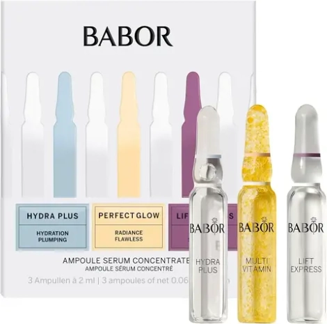 Набор ампул Babor Ampoule Serum Concentrate (Hydra plus, Multi vitamin, lift express) 3 шт*2мл