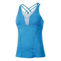 Женская теннисная майка Lucky in Love Versa Tile Cami Tank Top Women - Blue, White