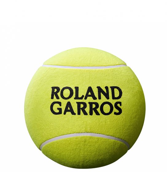 Мяч для автографов Wilson Roland Garros Jumbo Ball 5" - Yellow