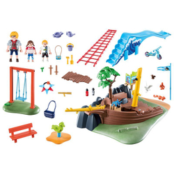 Playmobil - Детская площадка с затонувшим кораблем 70741