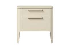 Тумба прикроватная Type oak 2 ящика ширина 50 см (дымка)