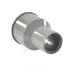 Переход PP-H на чугун серый BASE Дн 50х75 б/нап без манжеты VALFEX 23050075