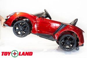 Детский электромобиль Toyland Lykan QLS 5188 4Х4 красный фото №8