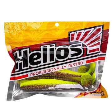 Виброхвост Trofey 5.5'/14см Golden Lime 4шт. (HS-25-048) Helios