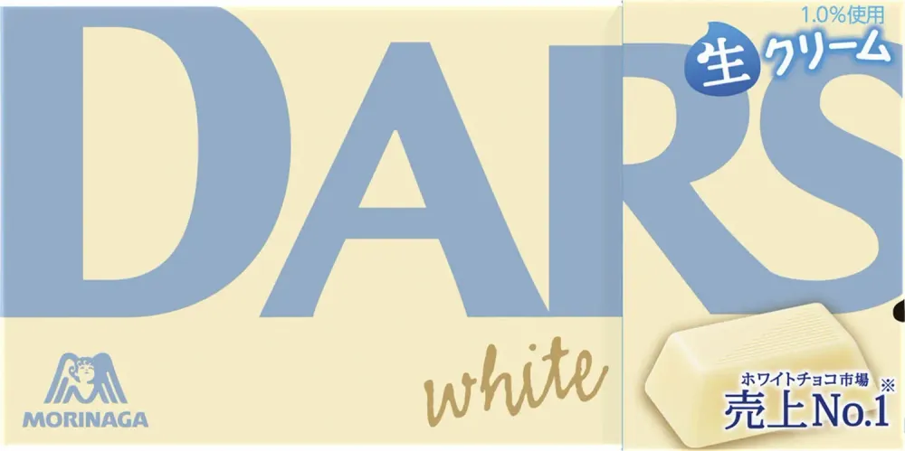 Шоколад DARS белый 12шт, Morinaga 47г