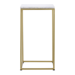 Набор из 2-х столиков mayen gold, белые/золотистые