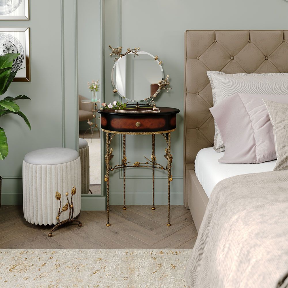 Зеркало Терра настольное Найт Амбер