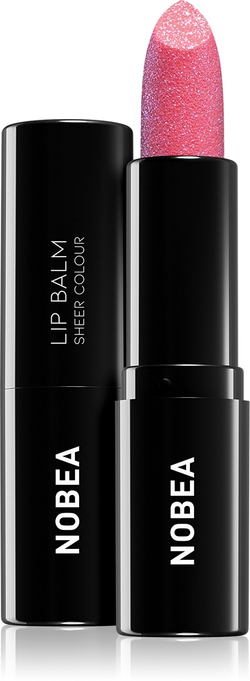 NOBEA Day-to-Day Lip Balm - Увлажняющий бальзам для губ оттенок Crystal red, 3 g