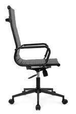Кресло Riva Хьюго RCH 6002-1SEB Черный/Металл Черный