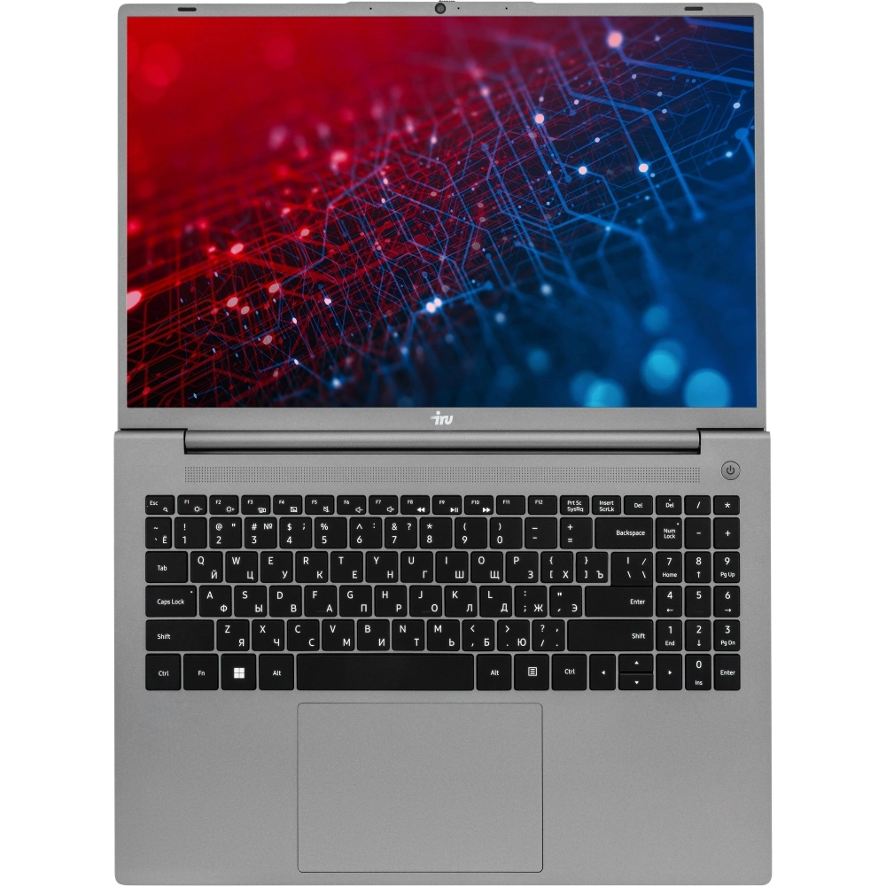 Ноутбук IRU Tactio 16ALB Core i5 1235U 16Gb SSD512Gb Intel UHD Graphics 16" IPS WUXGA (1920x1200) Windows 11 Pro grey WiFi BT Cam 4830mAh (2110204)