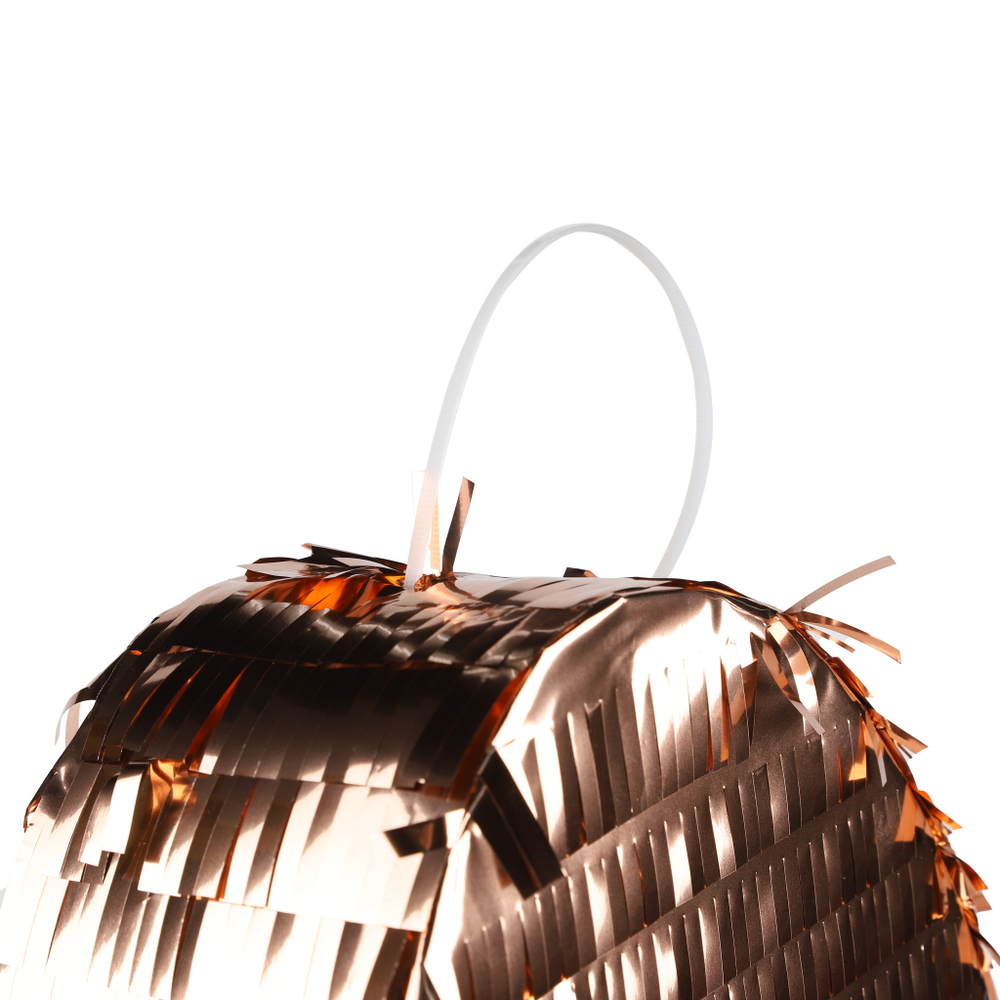 Пиньята «Пи-Пи», розовое золото, металлик, 51х30х10 см