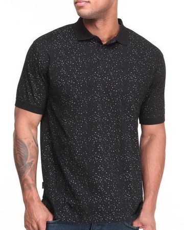Поло Sneaktip Speckle черное