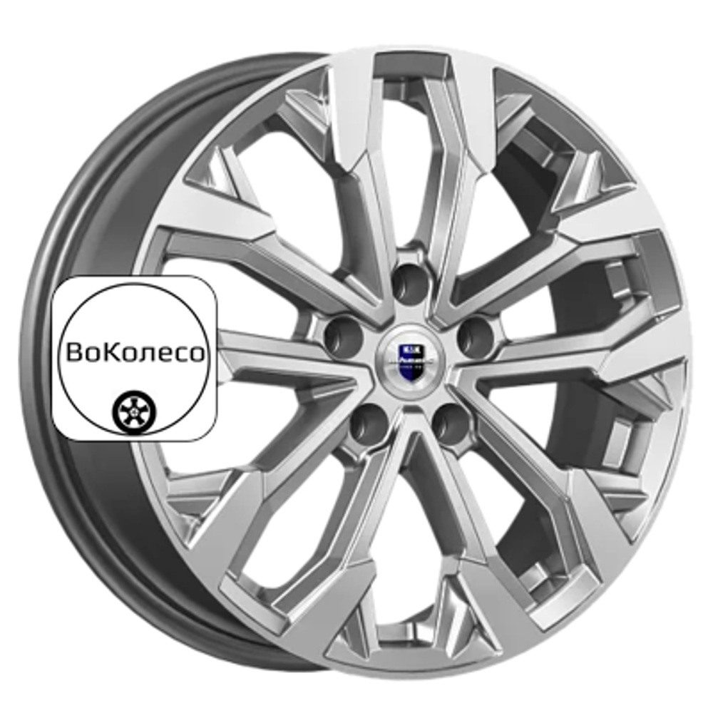 6,5x17/5x114,3 ET45 D67,1 Морейн (КС1046) Дарк платинум K&K