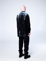 Рубашка "Черномор" с окрашиванием. Черно-белая