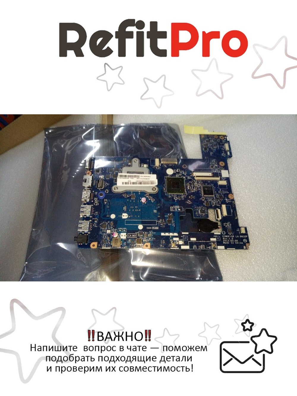 Материнская плата для ноутбука Lenovo G500 VIWGR W8P UMA HM70 L(90002837), оригинал