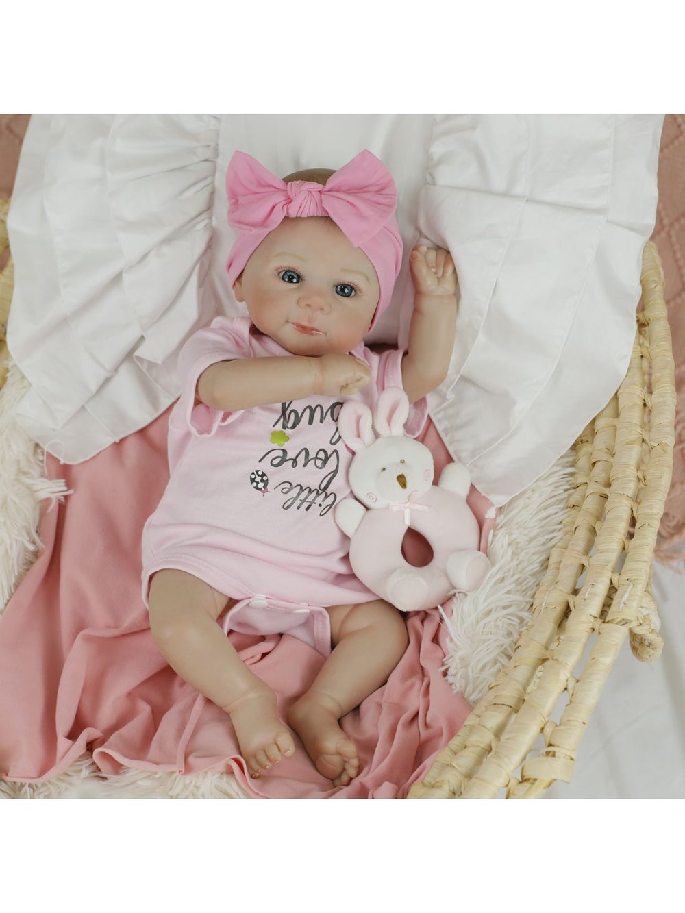 Кукла Реборн мягконабивная LifeReborn 45см (LR-021)