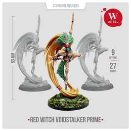 Миниатюра Red Witch Voidstalker Prime