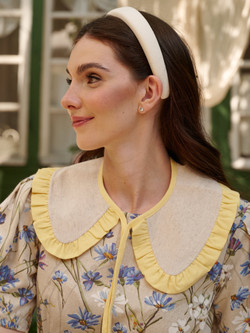 Платье миди с коротким рукавом