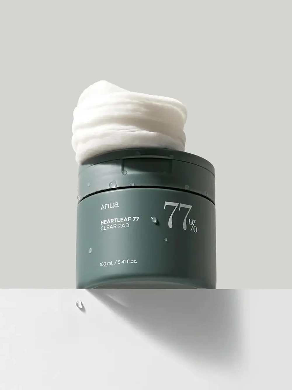 Anua Отшелушивающие пэды с экстрактом хауттюйнии и PHA-кислотой Heartleaf 77% Clear Pad 70 шт