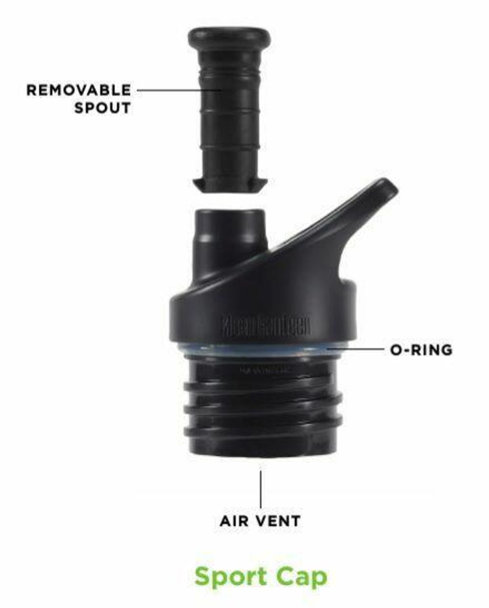 Бутылка Klean Kanteen Classic Sport 27oz (800 мл) Tiger Lily